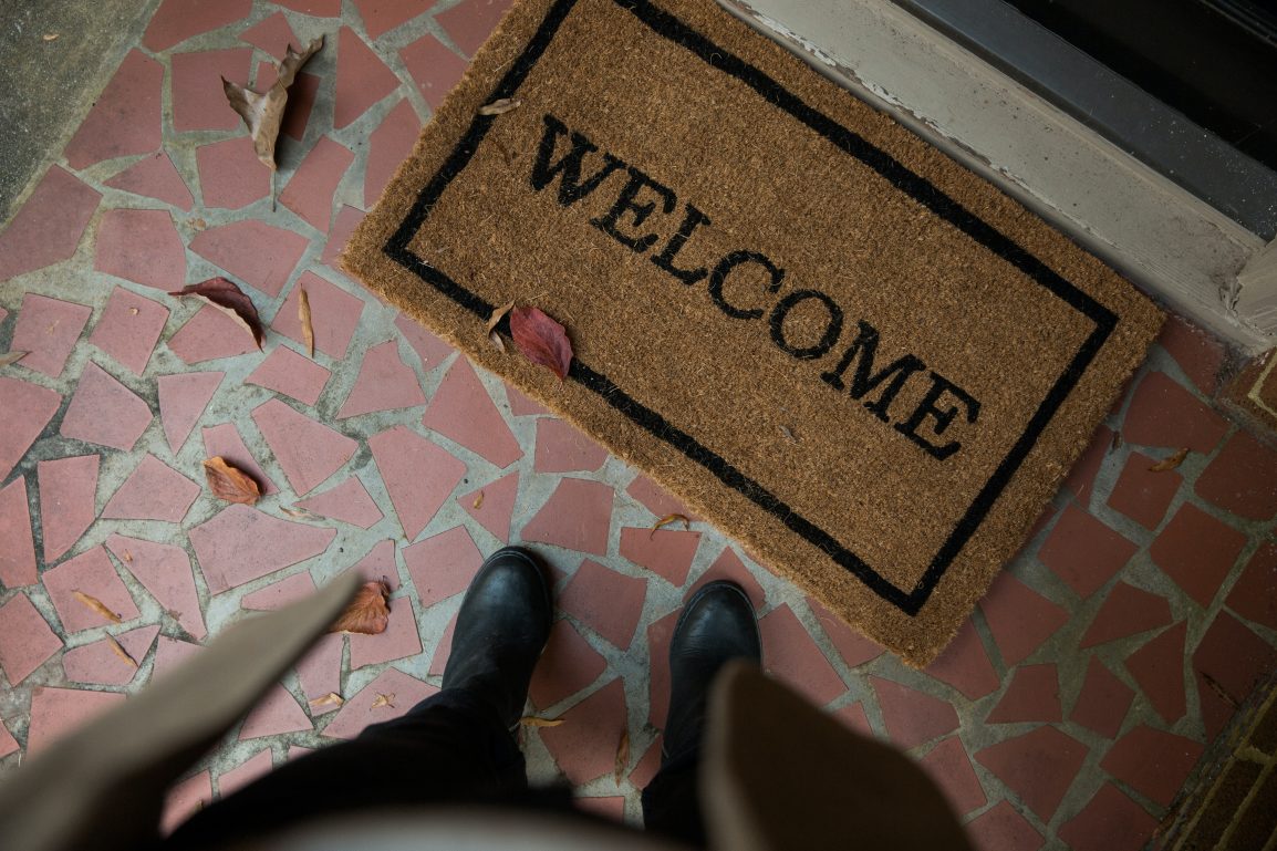 Welcome Mat By Andrew Neel