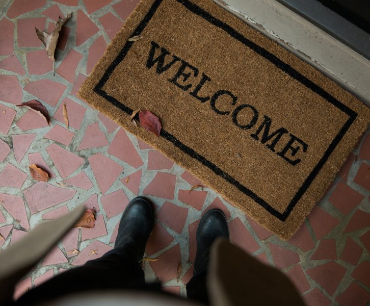 Welcome Mat By Andrew Neel