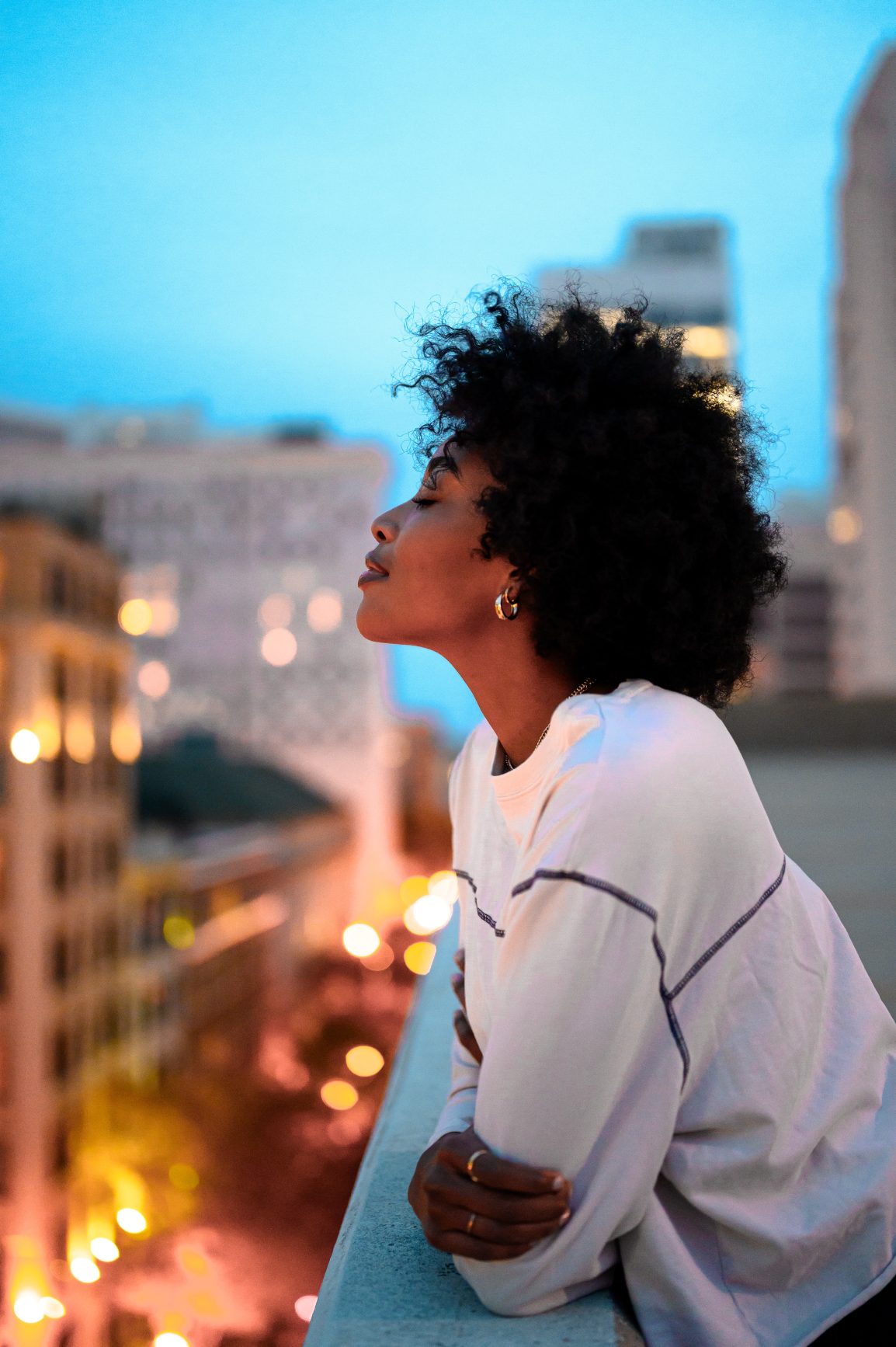 Confident and Serene Woman