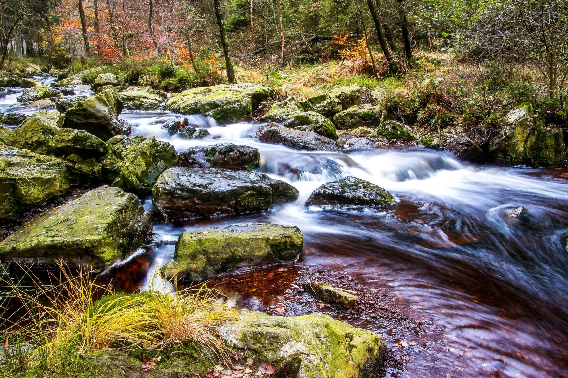 A rocky river