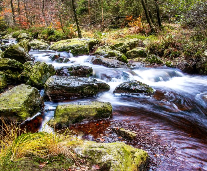 A rocky river