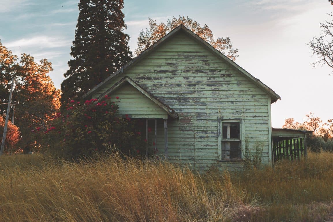 An abandoned house