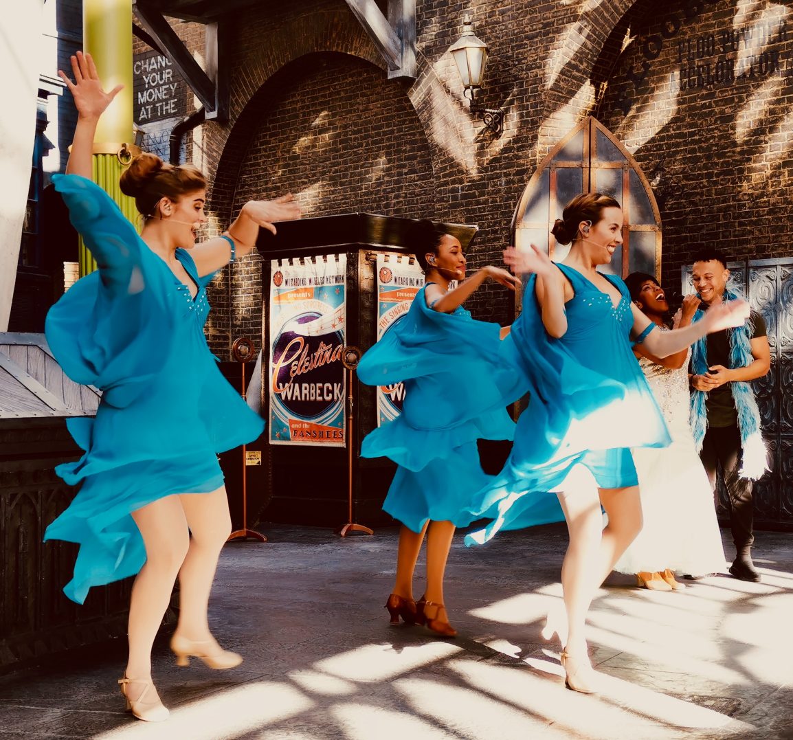 a Salsa class enjoys Latin American songs